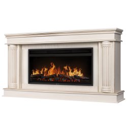 Каминокомплект Electrolux EFP/P-3620LS портал Olympia 42/40/36 сл. кость с зол. патиной