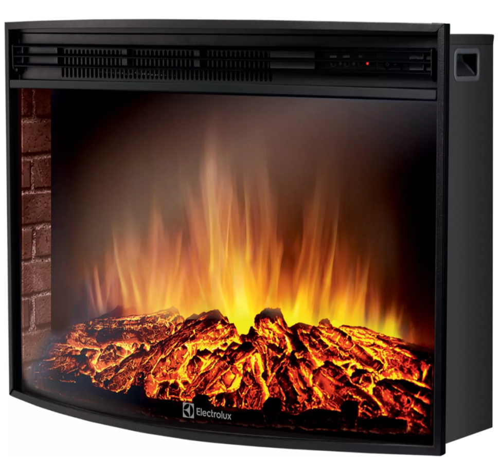 Каминокомплект Хорошие Камины Юпитер с очагом Electrolux Sphere Plus EFP/P-2720RLS сосна — фото 5