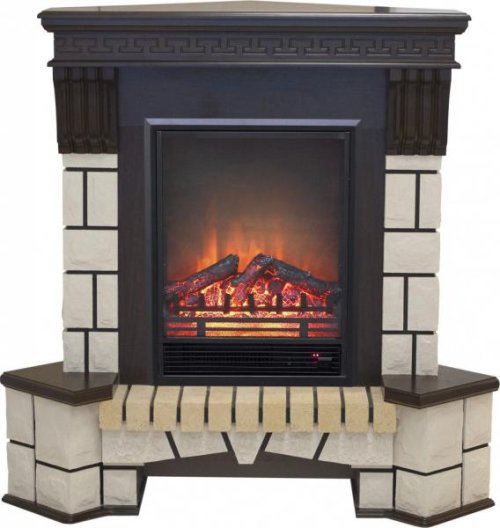 Каминокомплект RealFlame Stone Corner new STD/EUG AO (DN) с очагом Eugene Каминокомплект RealFlame Stone Corner new STD/EUG AO (DN) с очагом Eugene