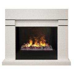 Каминокомплект RealFlame Lindelse 26 WT 3D Cassette 630 + Black вставка