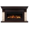 Каминокомплект Electrolux EFP/P-4220LS портал Michigan 42 камень молочный шпон темный дуб