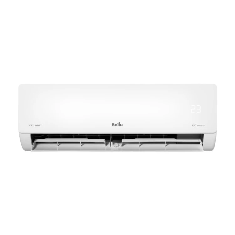 Внутренний блок Ballu Odyssey Pro DC с открытой заслонкой