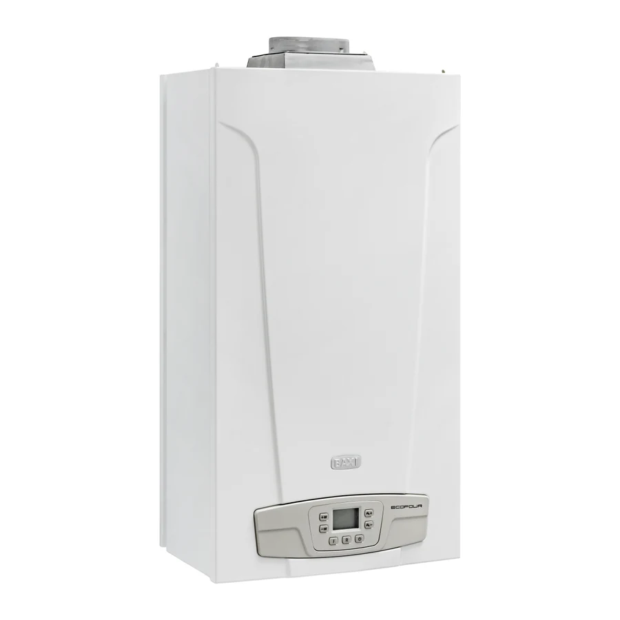 BAXI ECO Four 1.14 — настенный газовый котёл, вид под углом